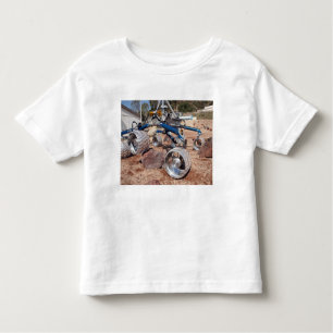 T-shirt Pour Les Tous Petits Scarecrow, un modèle de test de mobilité