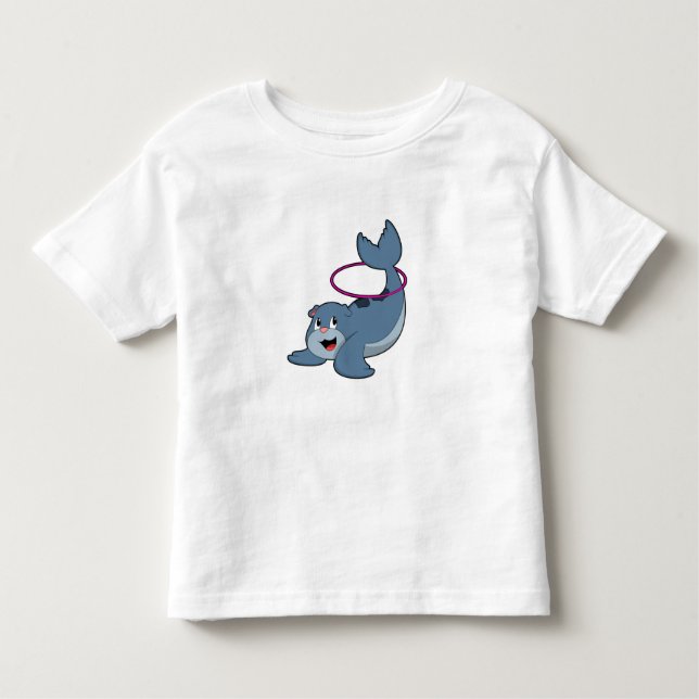 T-shirt Pour Les Tous Petits Sceau à Fitness avec pneus Fitness.PNG (Devant)