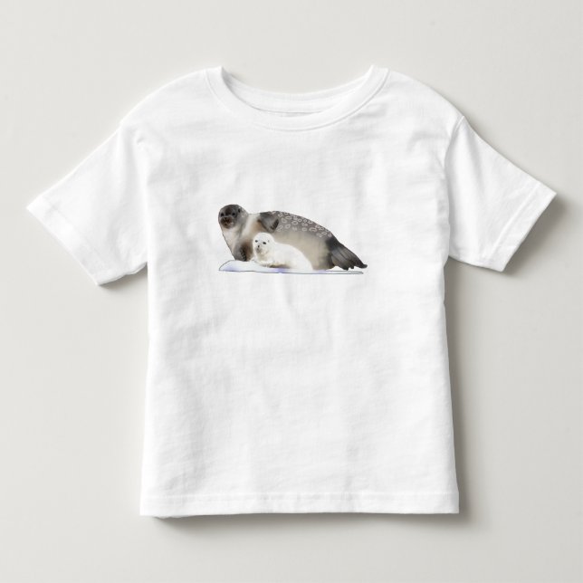 T-shirt Pour Les Tous Petits Sceau annelé (Devant)