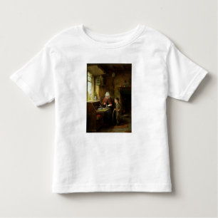 T-shirt Pour Les Tous Petits Scellant une lettre, 1890 (huile sur le panneau)