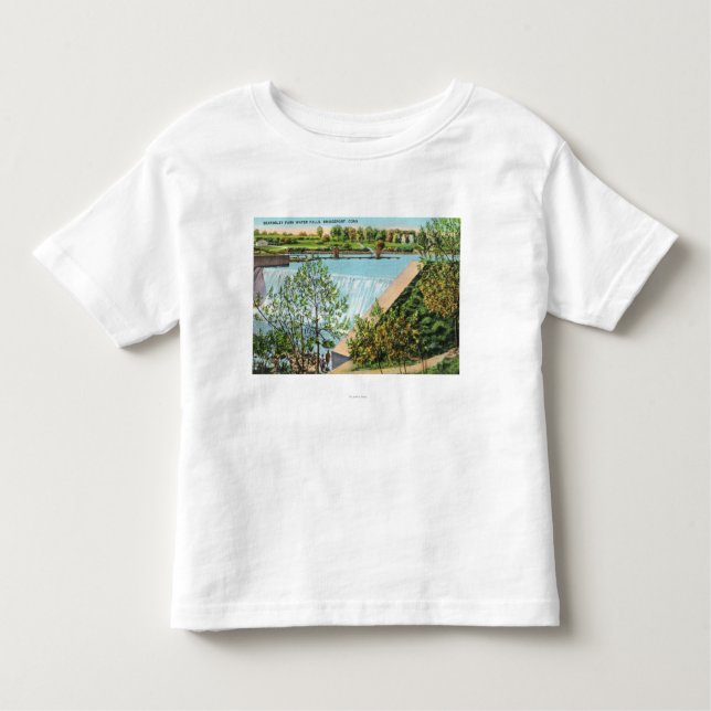 T-shirt Pour Les Tous Petits Scène d'automnes de l'eau de parc de Beardsley (Devant)