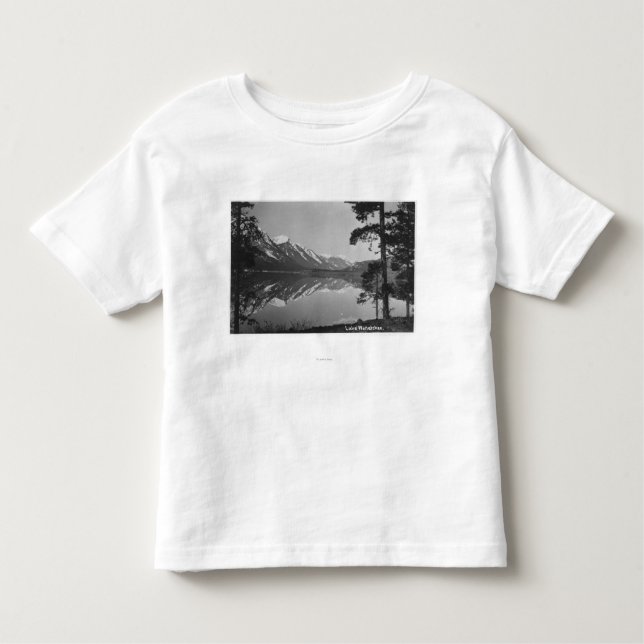 T-shirt Pour Les Tous Petits Scène de lac Stillwater (Devant)