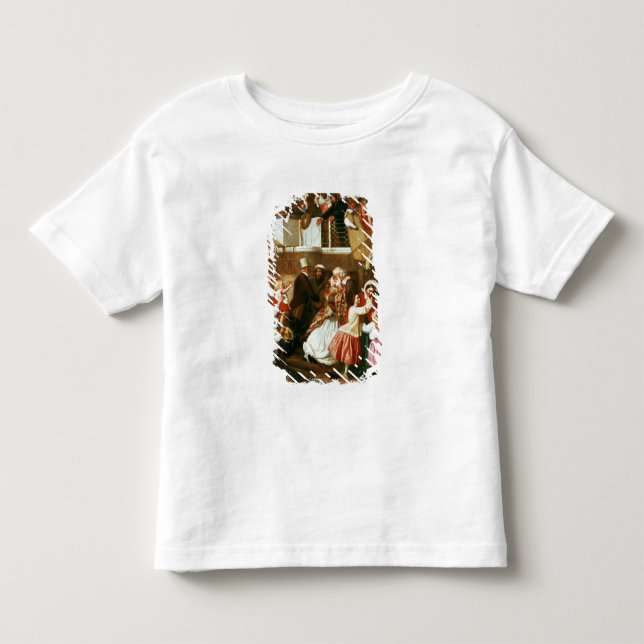 T-shirt Pour Les Tous Petits Scène d'embarquement (Devant)