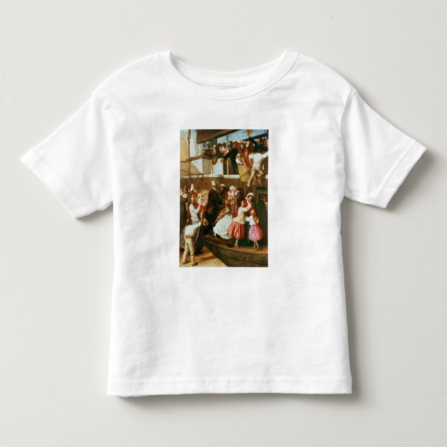 T-shirt Pour Les Tous Petits Scène d'embarquement (Devant)