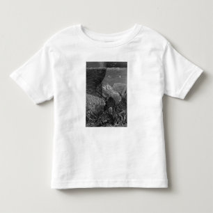 T-shirt Pour Les Tous Petits Scène 'du givre du Mariner antique