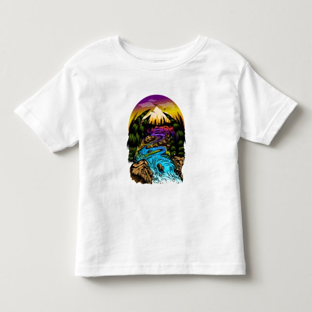 T-shirt Pour Les Tous Petits Scène extérieure (Devant)