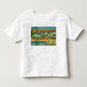 T-shirt Pour Les Tous Petits Scènes 3 de lettre d'OregonLarge