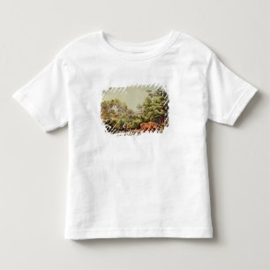 T-shirt Pour Les Tous Petits Scènes américaines de ferme