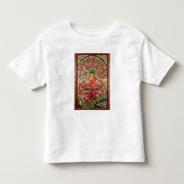 T-shirt Pour Les Tous Petits Scènes de la vie de Bouddha (Devant)