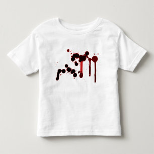 T-shirt Pour Les Tous Petits Schéma sanguin Designer