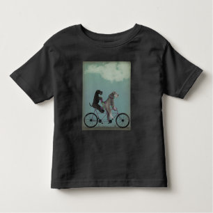 T-shirt Pour Les Tous Petits Schnauzer Tandem
