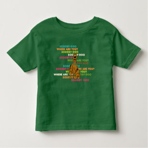 T-shirt Pour Les Tous Petits Scooby-Doo Coureur "Où Es-Tu ?"