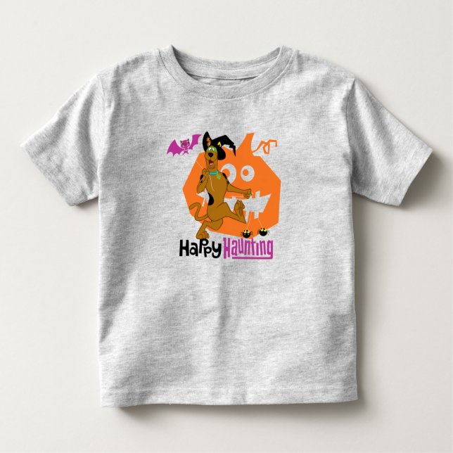T-shirt Pour Les Tous Petits Scooby-Doo | Happy Hauning (Devant)