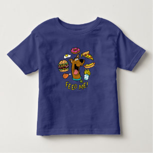 T-shirt Pour Les Tous Petits Scooby-Doo Me Nourrit !