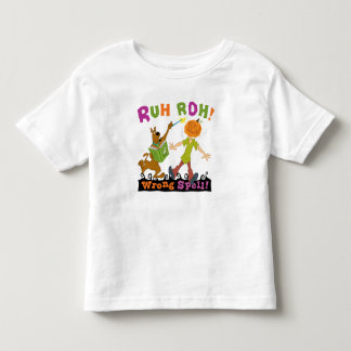T-shirt Pour Les Tous Petits Scooby-Doo | Ruh Roh ! Mauvais sort !