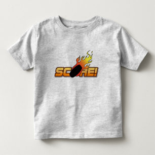 T-shirt Pour Les Tous Petits score de hockey