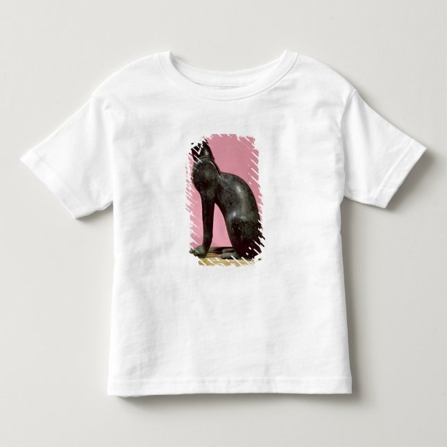 T-shirt Pour Les Tous Petits Sculpture d'un chat, défunte période (Devant)