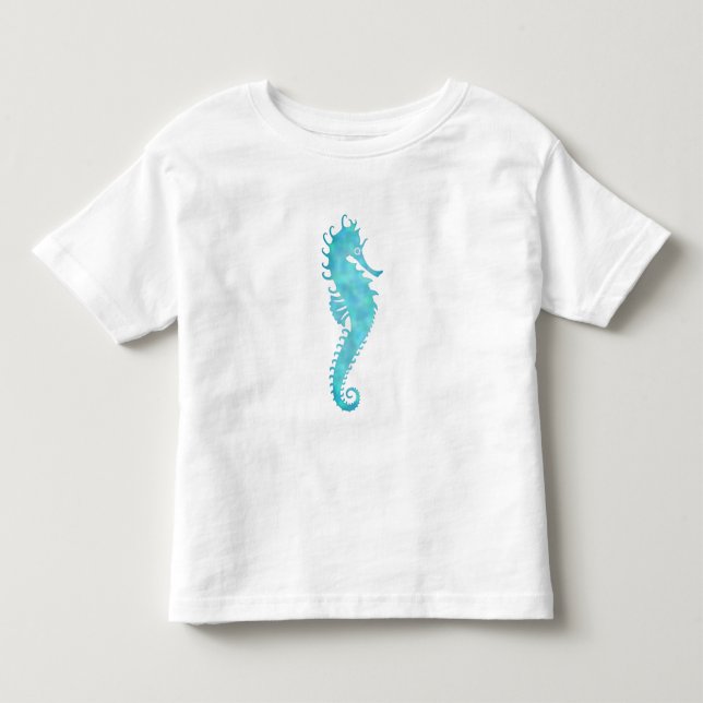 T-shirt Pour Les Tous Petits Seahorse (Devant)