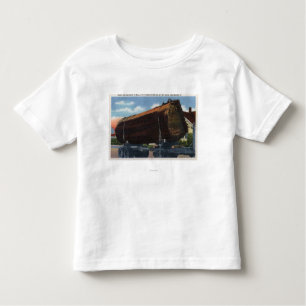 T-shirt Pour Les Tous Petits Seattle, rondin de WashingtonGiant en route au