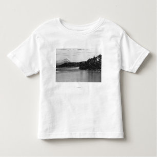 T-shirt Pour Les Tous Petits Seattle, vue de WA le Lac Washington et plus
