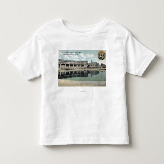 T-shirt Pour Les Tous Petits Seattle, Washington (Devant)