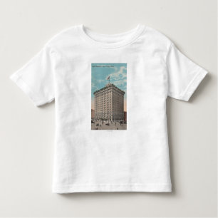 T-shirt Pour Les Tous Petits Seattle, WAView de l'hôtel de Washington