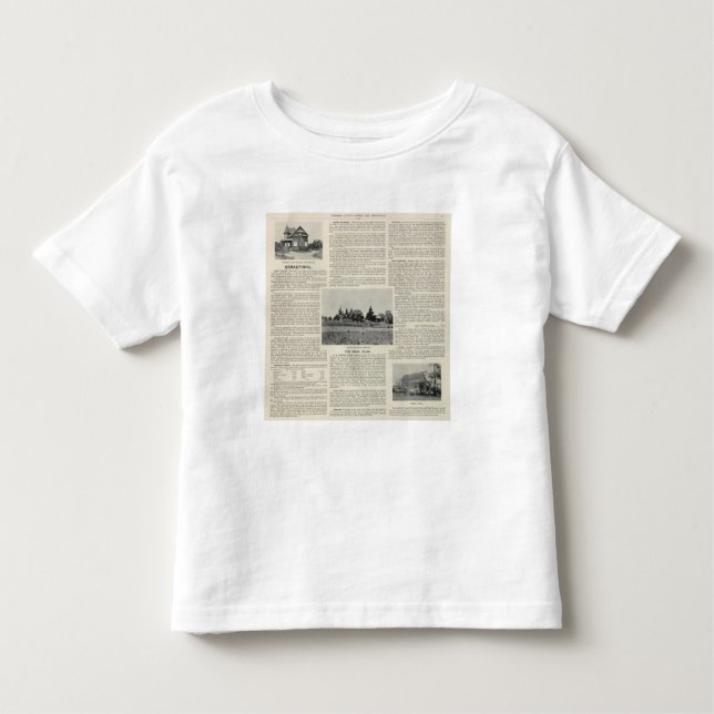 T-shirt Pour Les Tous Petits Sébastopol, la Californie (Devant)