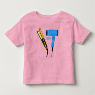 T-shirt Pour Les Tous Petits Sèche-cheveux & lisseuse-cheveux illustration
