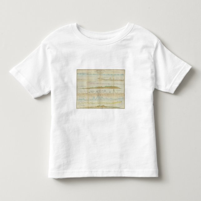 T-shirt Pour Les Tous Petits Sections verticales du Maine (Devant)