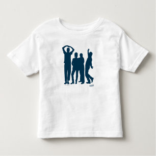 T-shirt Pour Les Tous Petits Seinfeld   Graphique de silhouette de groupe