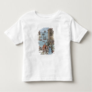 T-shirt Pour Les Tous Petits Séparation de Columbus avec Ferdinand et