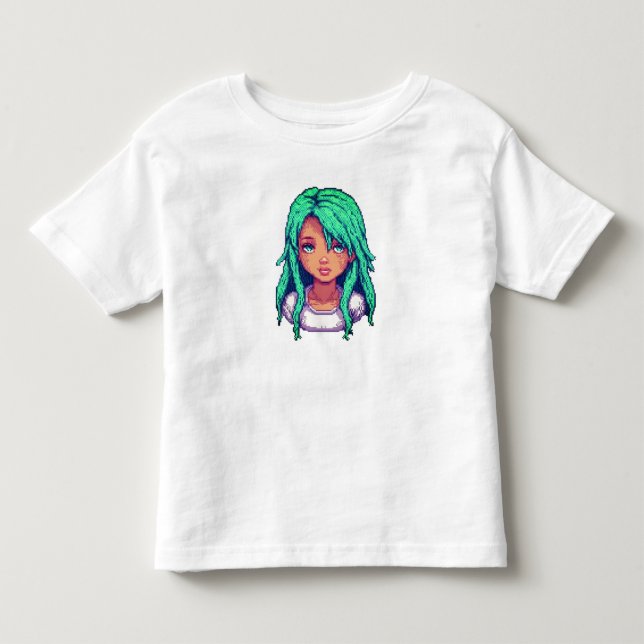 T-shirt Pour Les Tous Petits Sérénité Aqua (Devant)