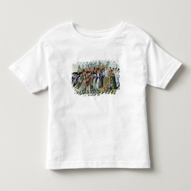 T-shirt Pour Les Tous Petits Serment des districts, février 1790 (Devant)