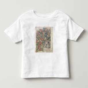 T-shirt Pour Les Tous Petits "S'est levée" la conception de papier peint (le