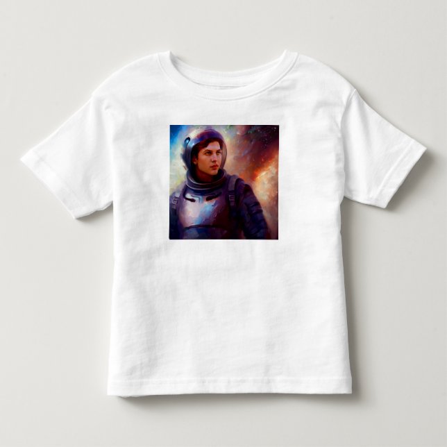 T-shirt Pour Les Tous Petits SF Space Hero 4 (Devant)