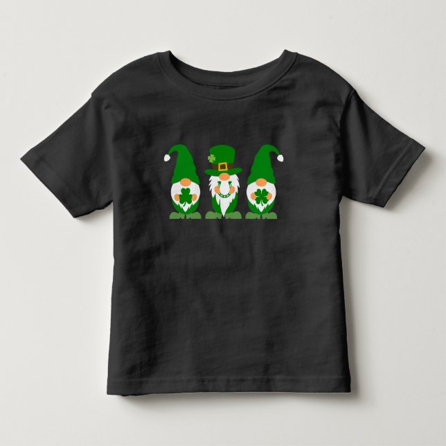 T-shirt Pour Les Tous Petits Shamrocks et bons 🍀 (Devant)