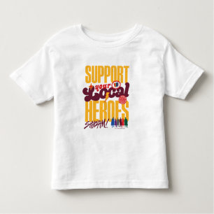 T-shirt Pour Les Tous Petits SHAZAM ! Furie des dieux Soutien aux héros locau