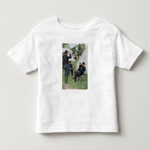 T-shirt Pour Les Tous Petits Sheridans interviewent d'abord avec Rowand