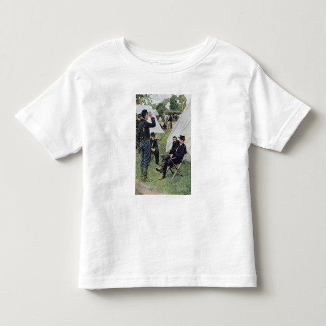 T-shirt Pour Les Tous Petits Sheridans interviewent d'abord avec Rowand (Devant)