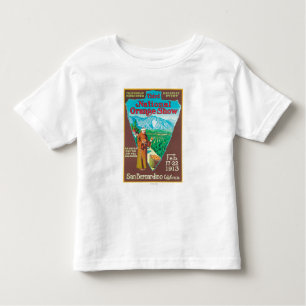 T-shirt Pour Les Tous Petits ShowPoster orange national #1