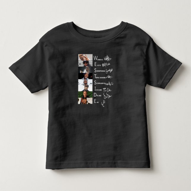 T-shirt Pour Les Tous Petits Signature du Super Band de Westside Connection (Devant)