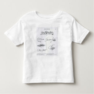 T-shirt Pour Les Tous Petits Signatures de 16ème et XVIIème siècle