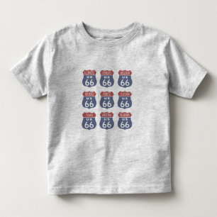 T-shirt Pour Les Tous Petits Signes de l'itinéraire 66