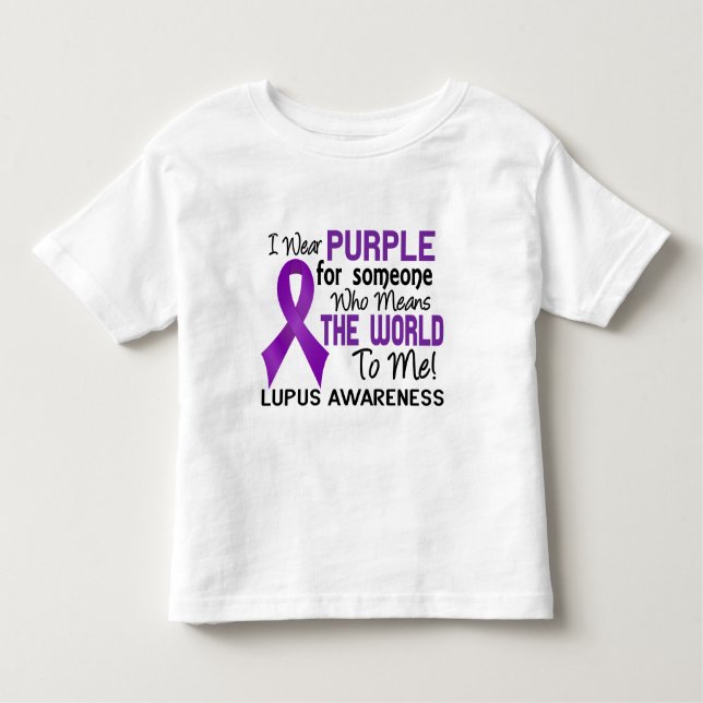 T-shirt Pour Les Tous Petits Signifie Le Monde Pour Moi 2 Lupus (Devant)