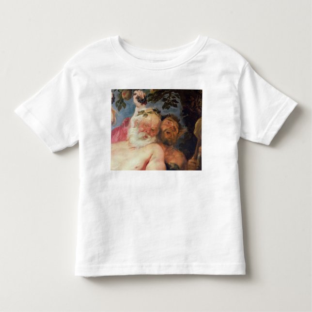 T-shirt Pour Les Tous Petits Silenus ivre soutenu par des satyres, c.1620 (Devant)