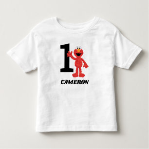 T-shirt Pour Les Tous Petits Simple Elmo 1er anniversaire