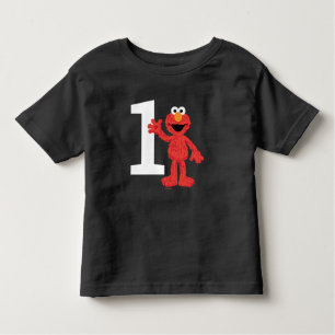 T-shirt Pour Les Tous Petits Simple Elmo 1er anniversaire