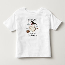 T-shirt Pour Les Tous Petits Simple et élégante Mignonne sorcière première Hall