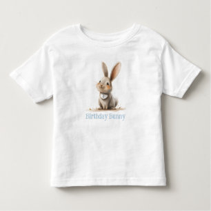 T-shirt Pour Les Tous Petits Simple mignonne lapin Anniversaire des enfants