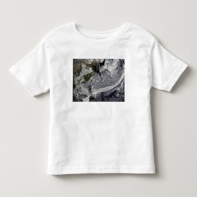 T-shirt Pour Les Tous Petits Simulation de nuage d'une seule journée 4 (Devant)